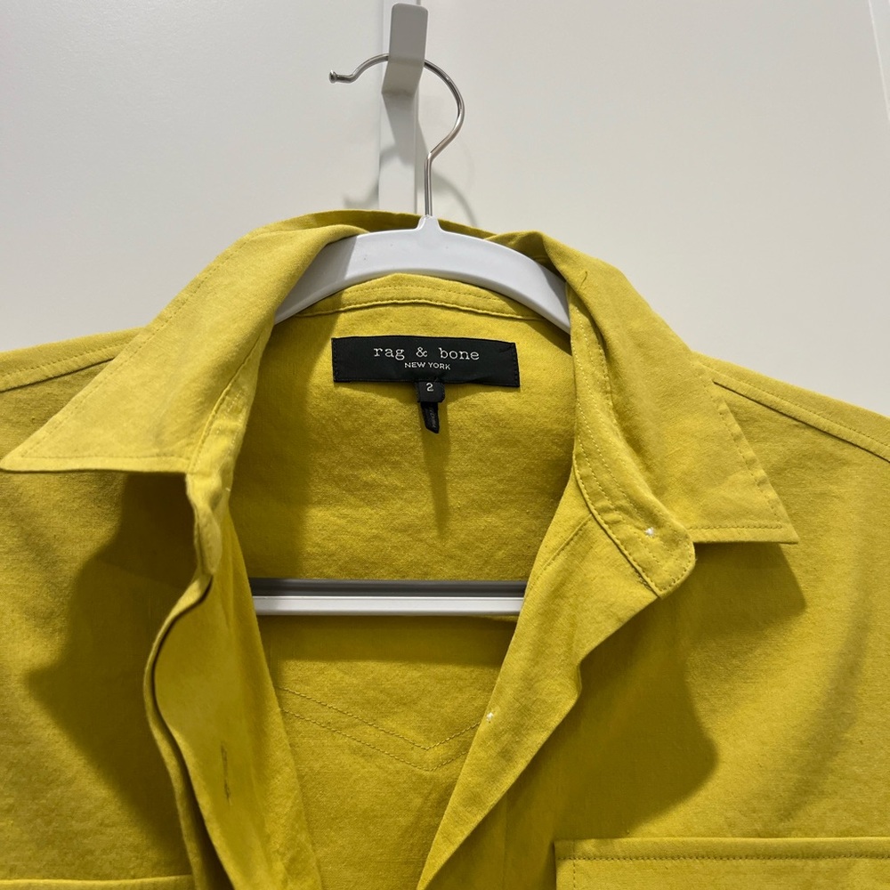 Rag & Bone Chartreuse Romper - image 4